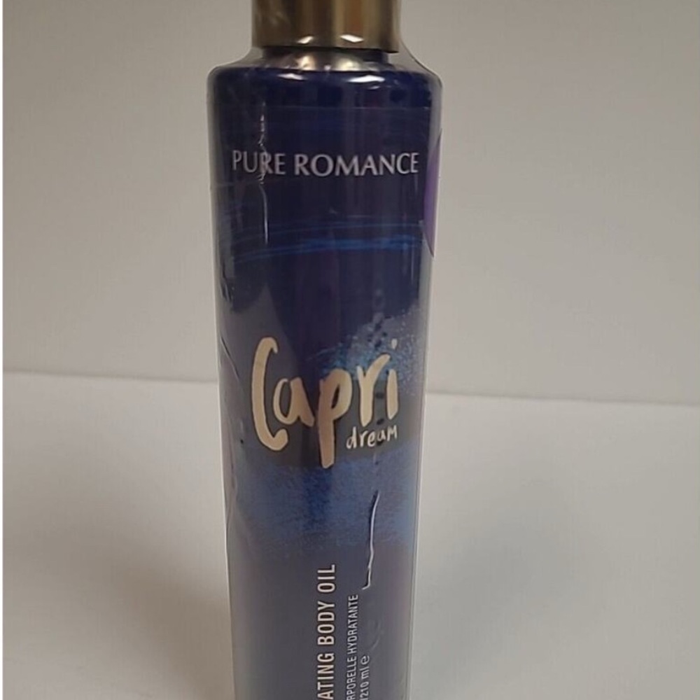 Pure Romance- Body Dew- Hydrating Body Oil- Capri Dreams New~ Discontinued